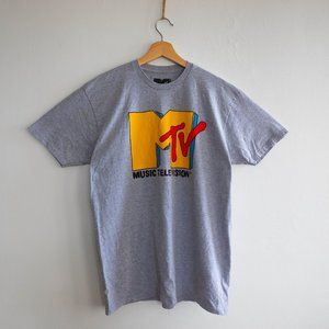 Vintage MTV Grey Print Shirt
